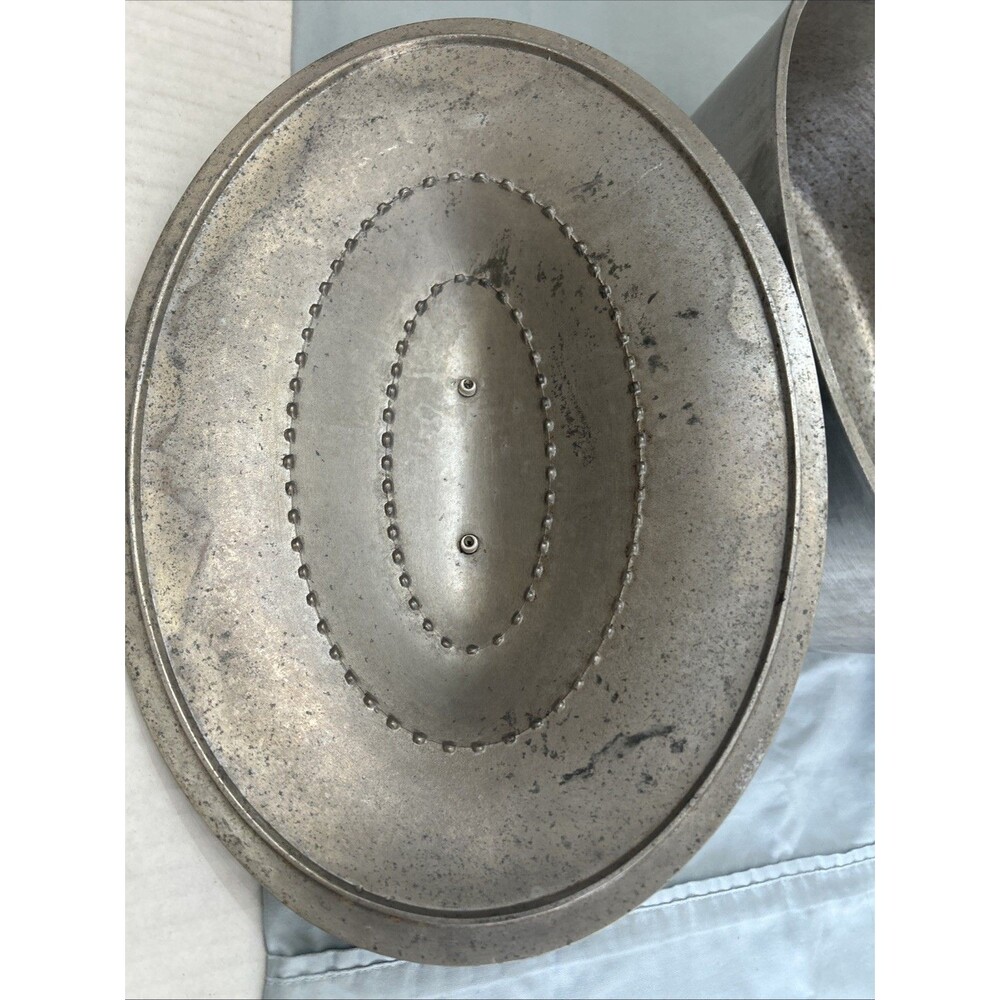 Vintage Master Maid Cast Aluminum Oval Dutch Oven Roaster w/Lid Made In USA - Picture 7 of 11